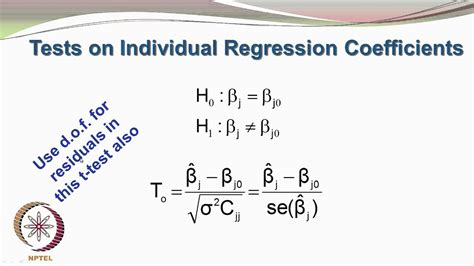 pr t hypothesis testing impact|pr in regression model.